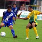 Carlos "Pescado" Ruiz el 31 de octubre de 2002 contra Jamaica.
