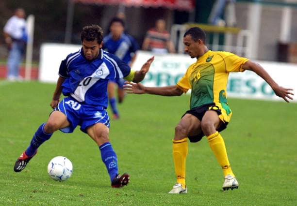 Carlos "Pescado" Ruiz el 31 de octubre de 2002 contra Jamaica.
