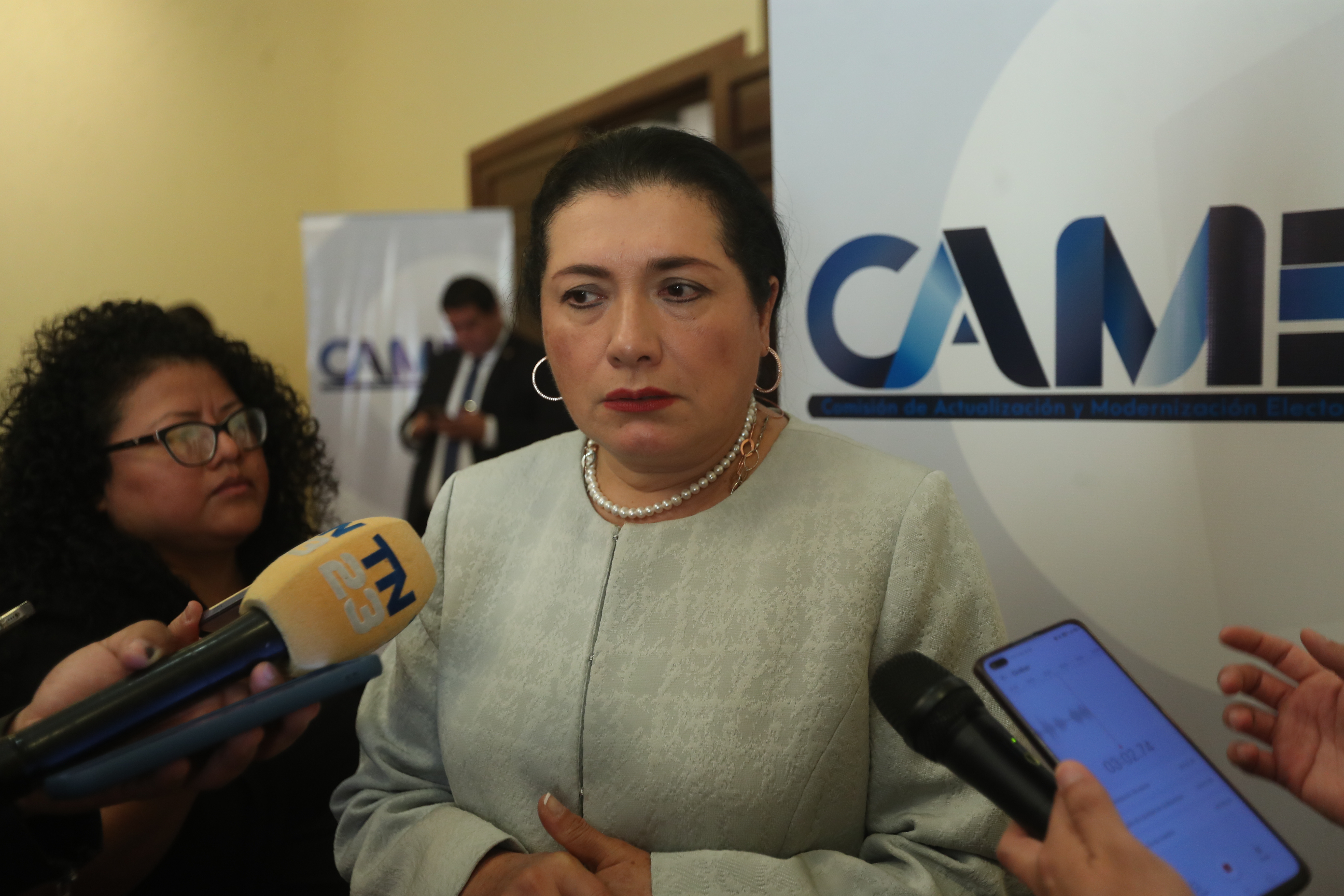 Blanca Alfaro, presidenta del TSE. (Foto Prensa Libre: Érick Ávila)