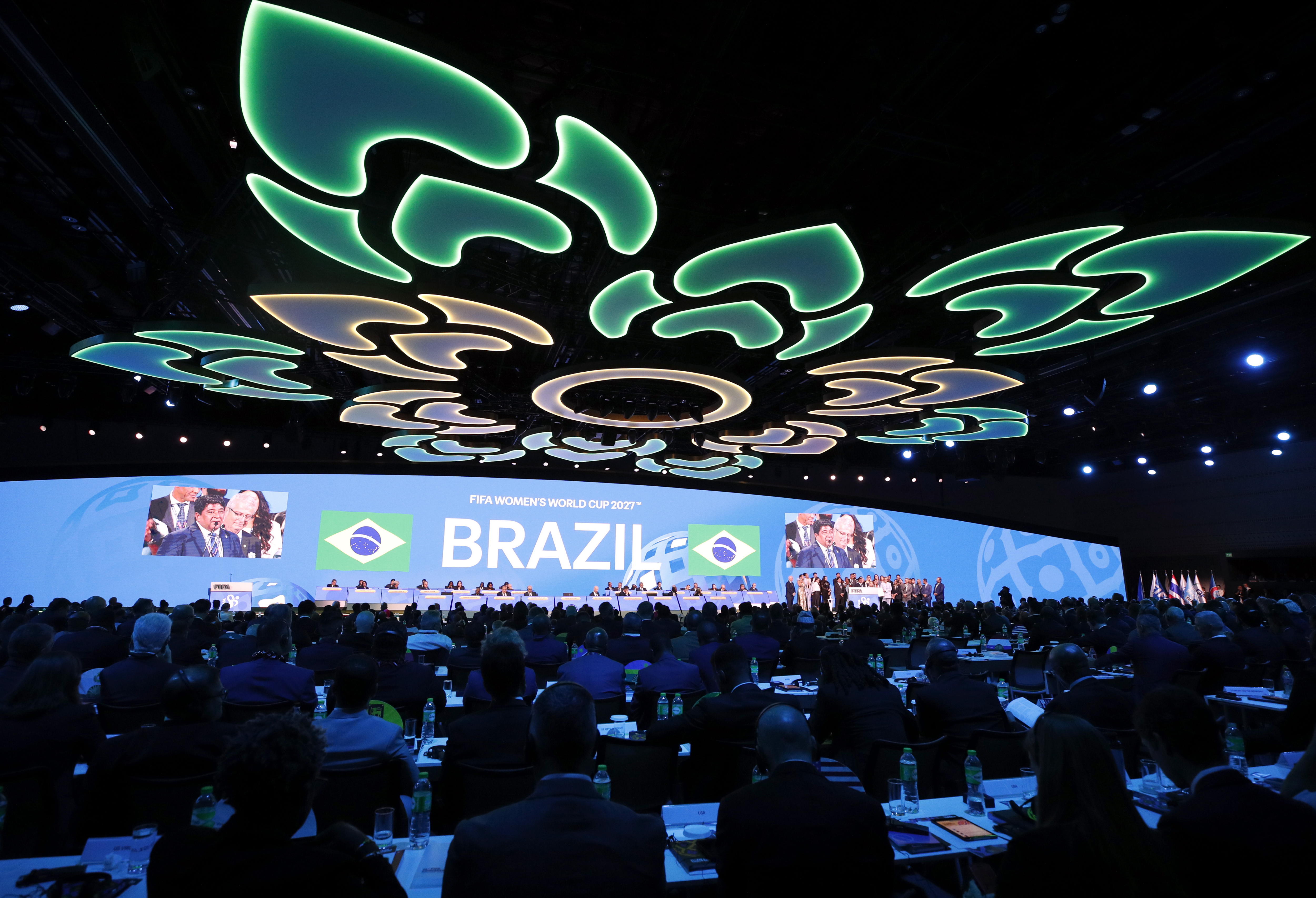 Comités y delegados votan para que Brasil sea anfitrión de la Copa Mundial Femenina 2027.