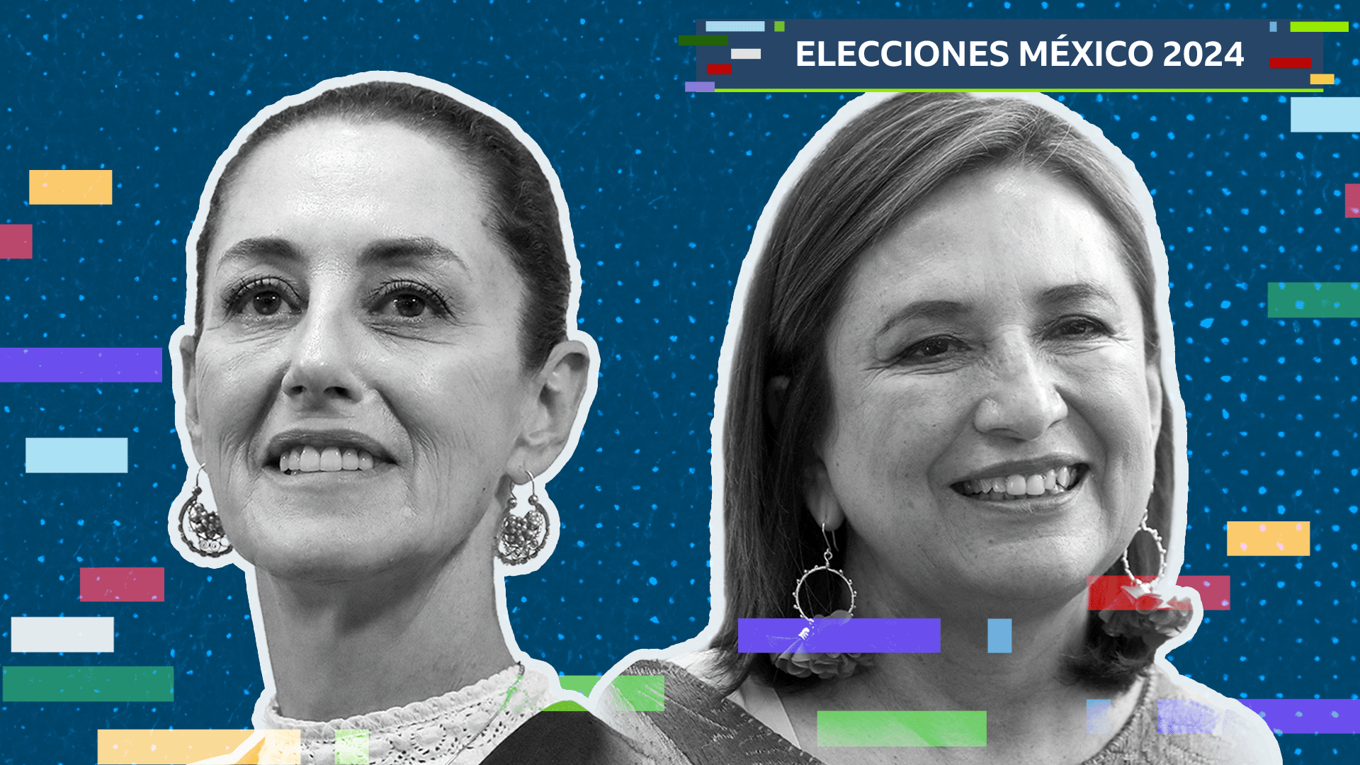 Claudia Sheinbaum y Xóchitl Gálvez son las más opcionadas para ganar la presidencia de México.