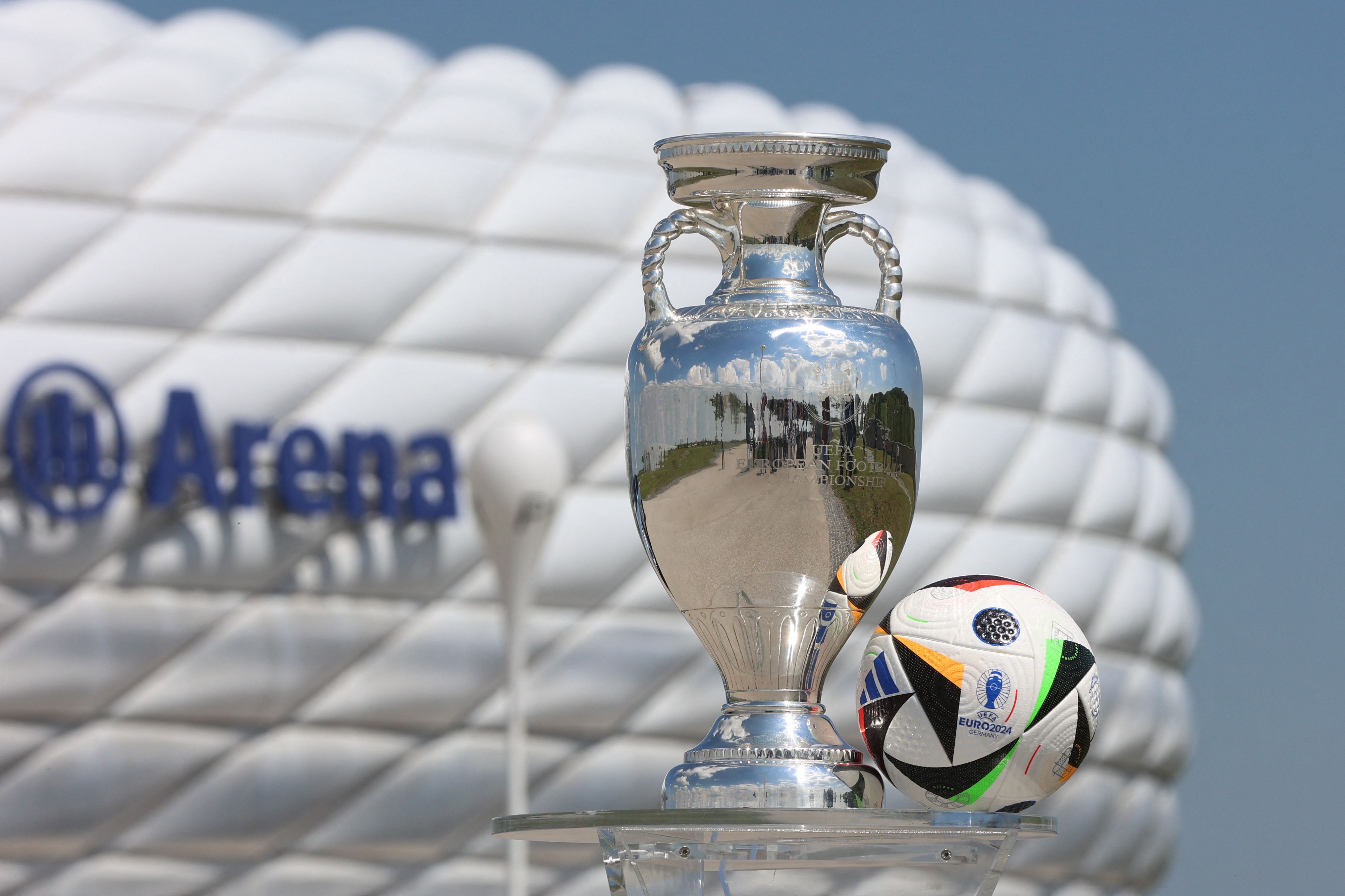 El Allianz Arena será el estadio de la apertura de la Eurocopa 2024. (Foto Prensa Libre : AFP)