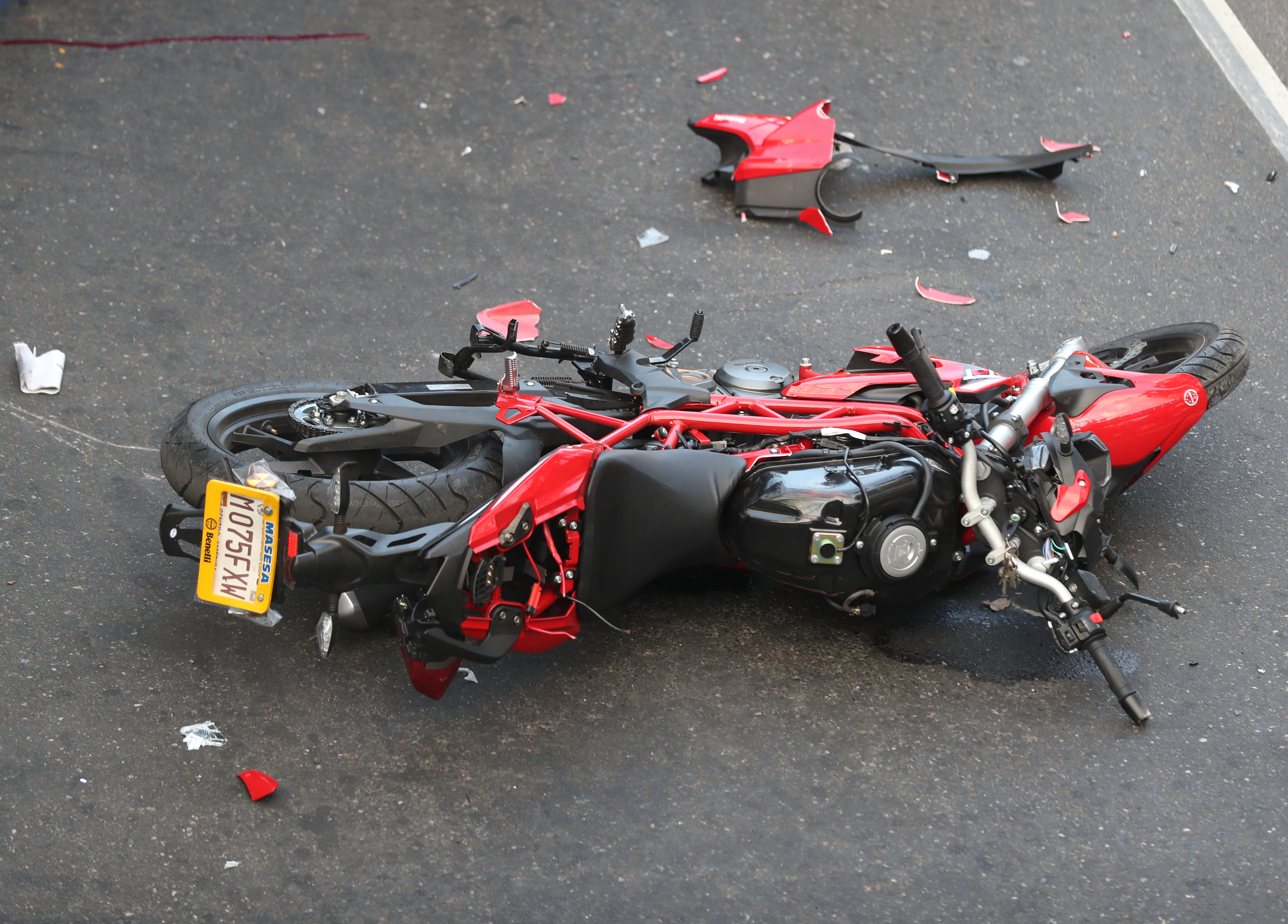 Accidentes de motocicletas