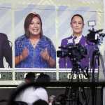 Los principales candidatos de México han expresado sus posturas en sendos debates. (Foto Prensa Libre: EFE)