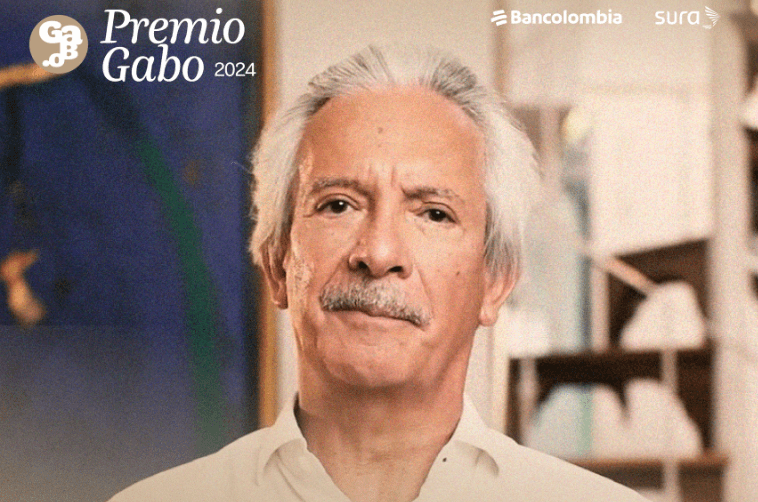 Jose Rubén Zamora gana el Premio Gabo 2024