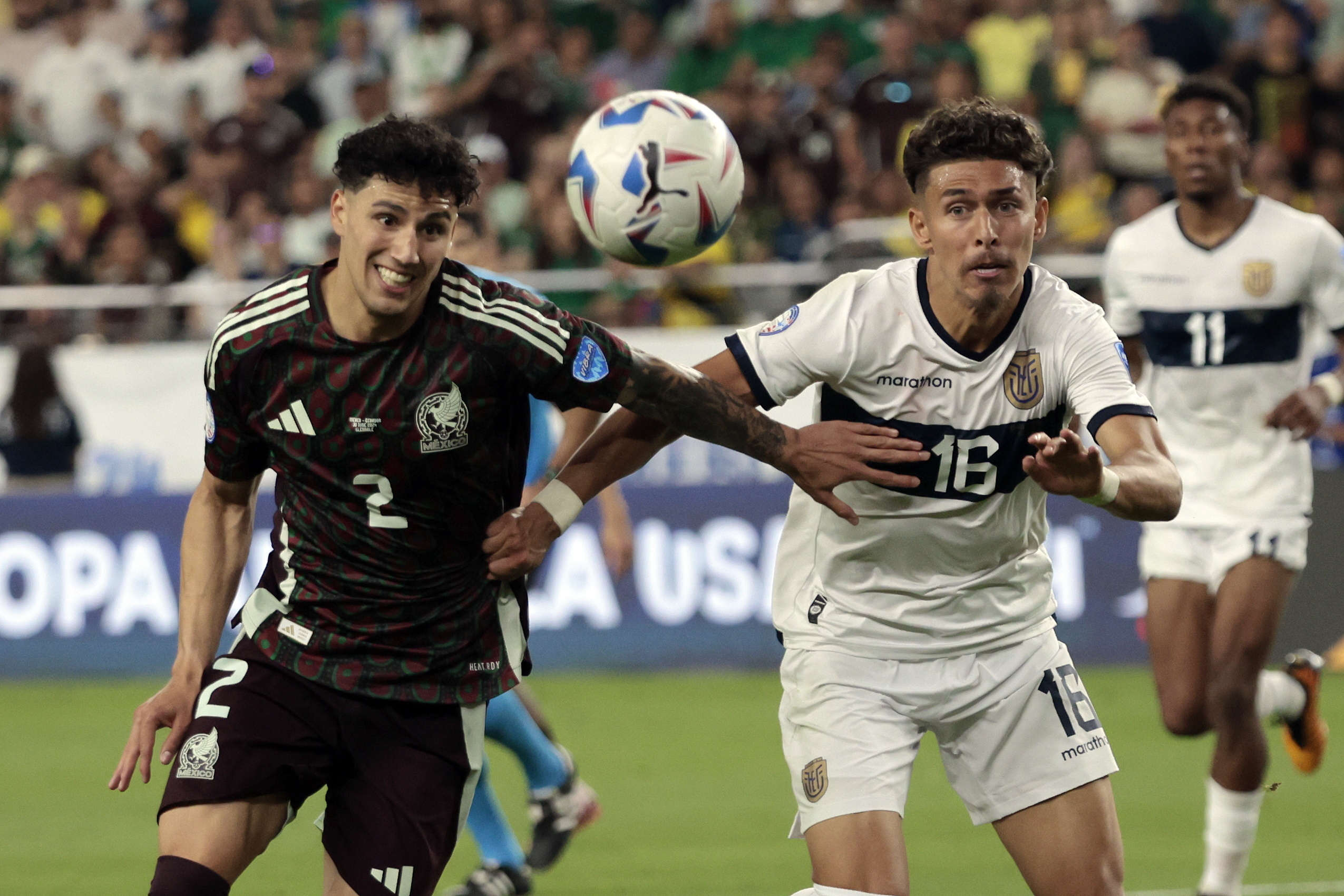 Ecuador avanzó sobre México.