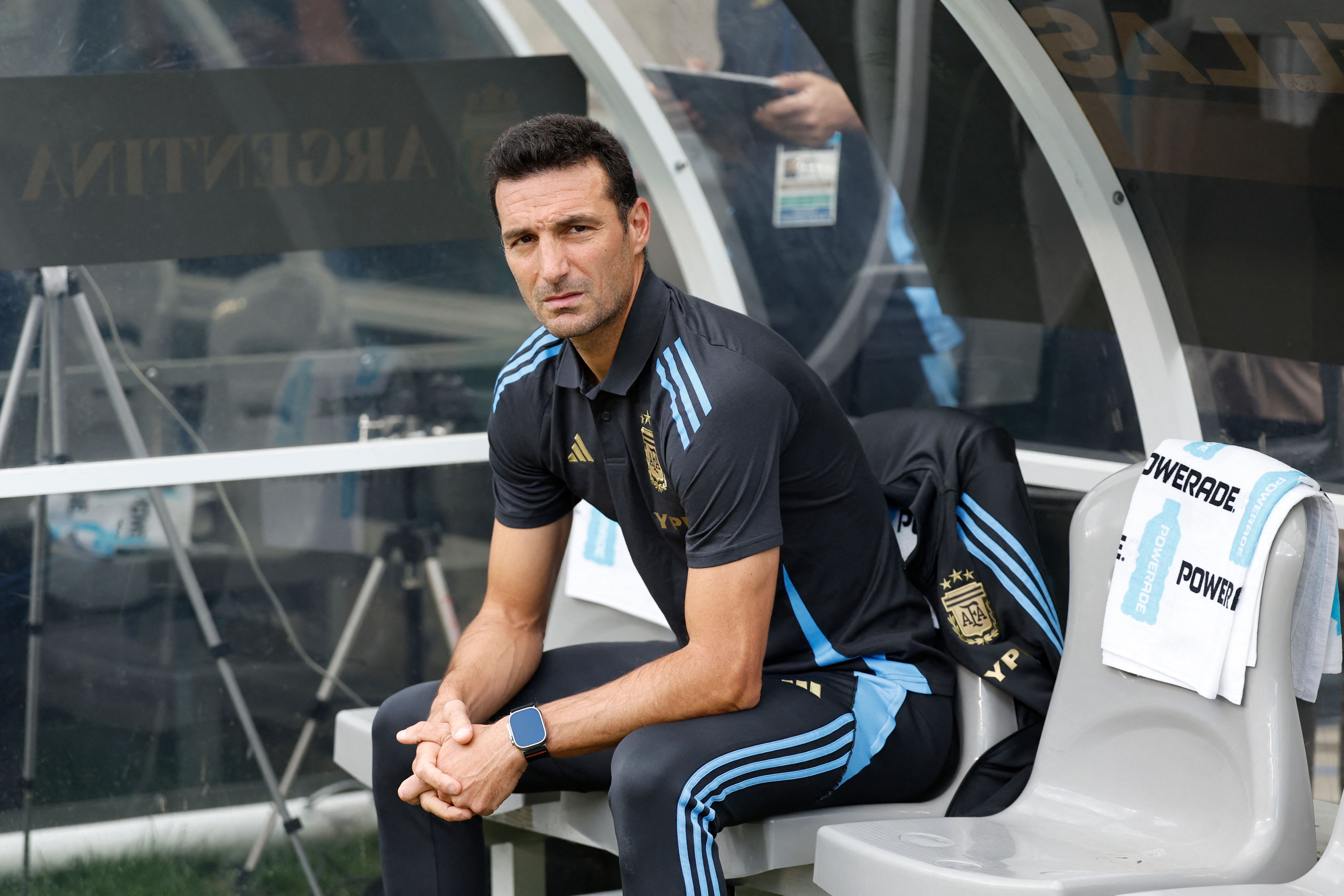 El entrenador Lionel Scaloni es el líder de Argentina.