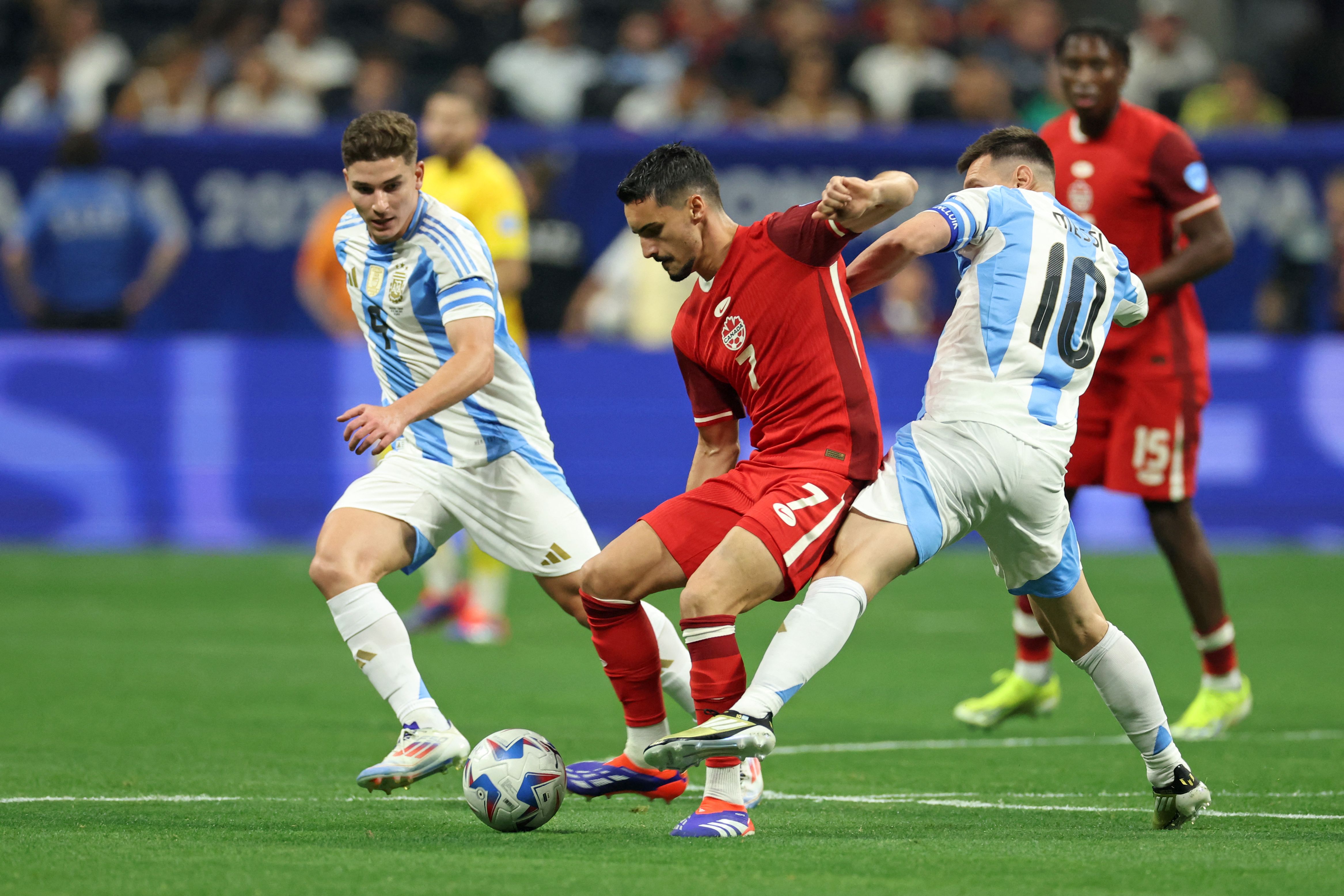 Argentina y Canadá ya se enfrentarán en la fase de grupos.