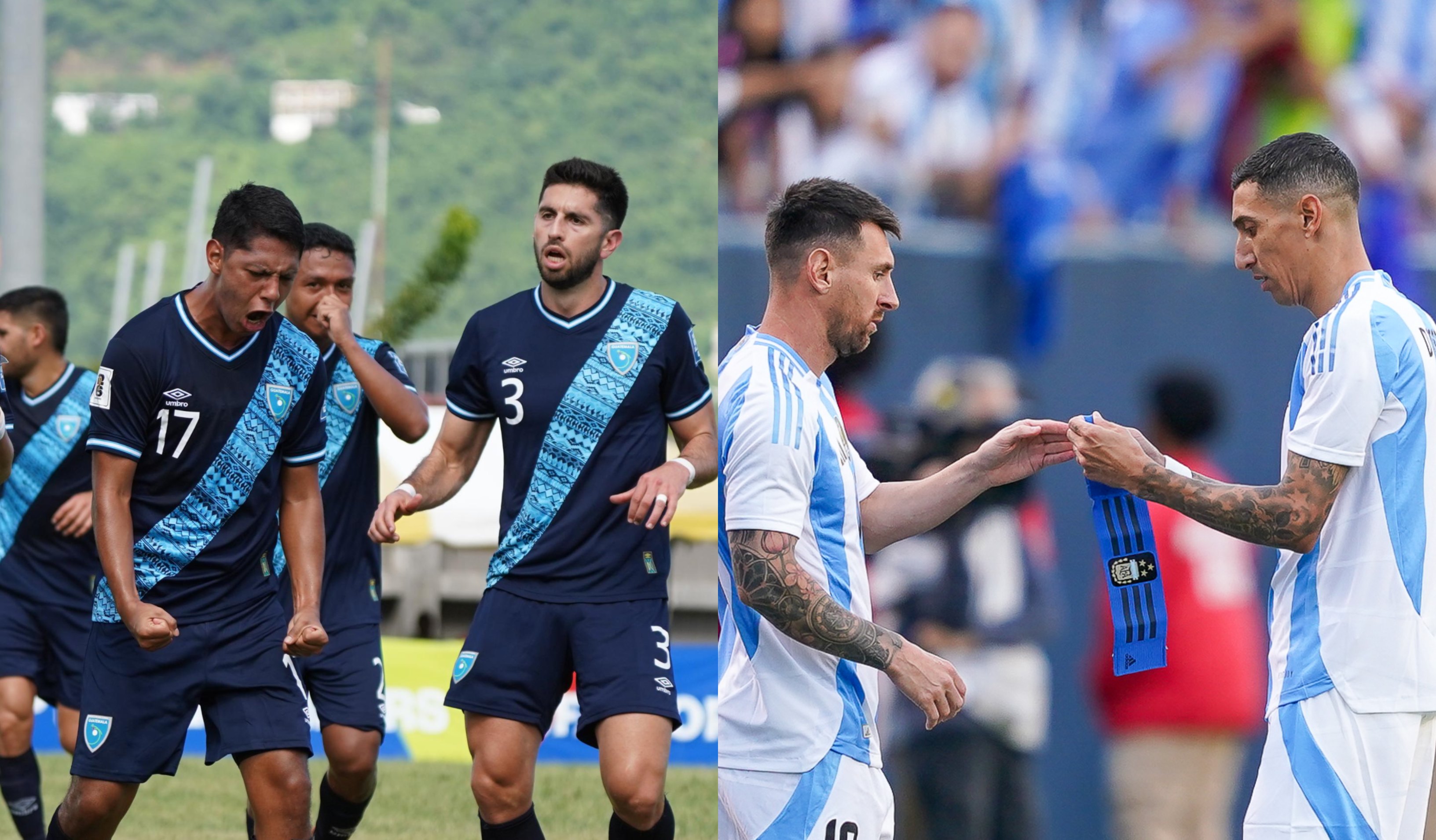 Guatemala jugará contra Argentina en un duelo amistoso.