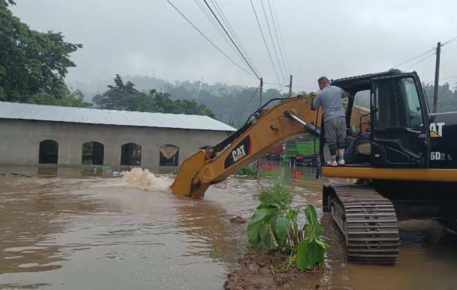 Inundaciones en Guatemala por lluvia