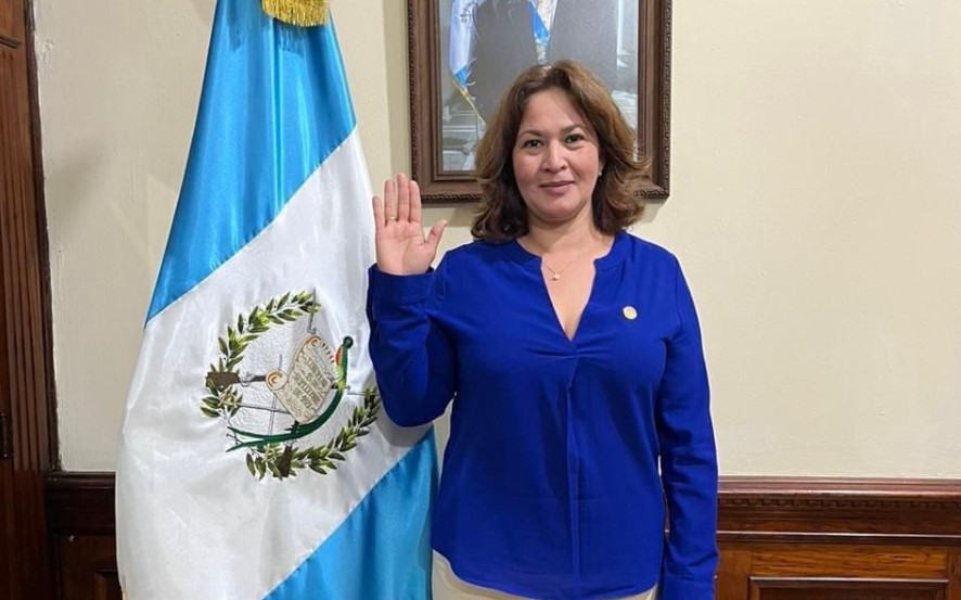 Sandra Angelina Aparicio Sical es la nueva ministra de Salud de Bernardo Arévalo, la segunda que asume en este Gobierno. (Foto Prensa Libre: Ministerio de Salud)