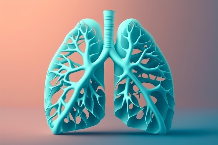 Tarjeta de pulmones