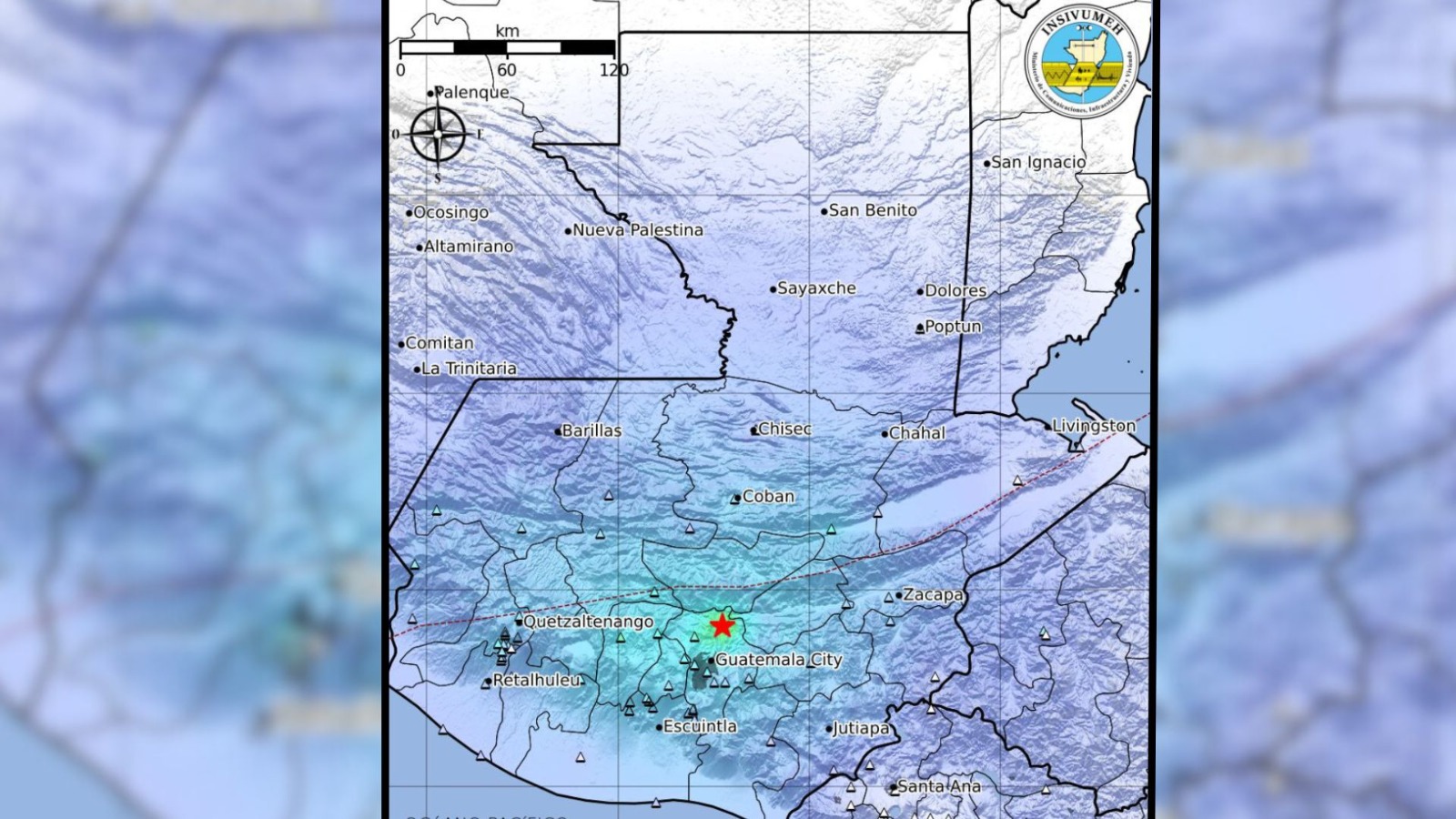 Temblor en Guatemala hoy 11 de junio de 2024