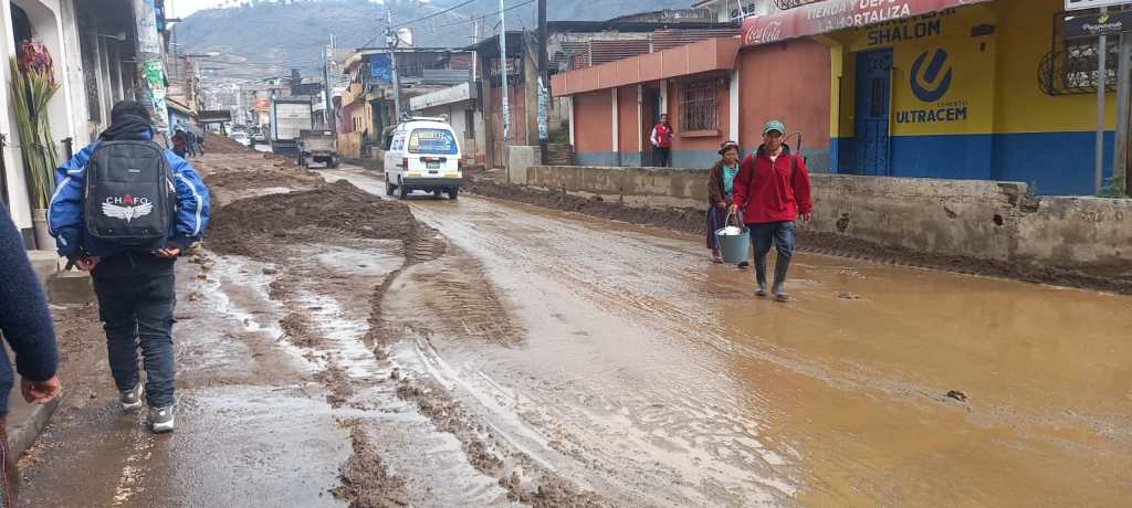 Lluvias en Almolonga