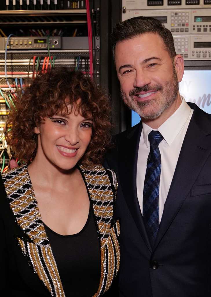 Gaby Moreno y Jimmy Kimmel