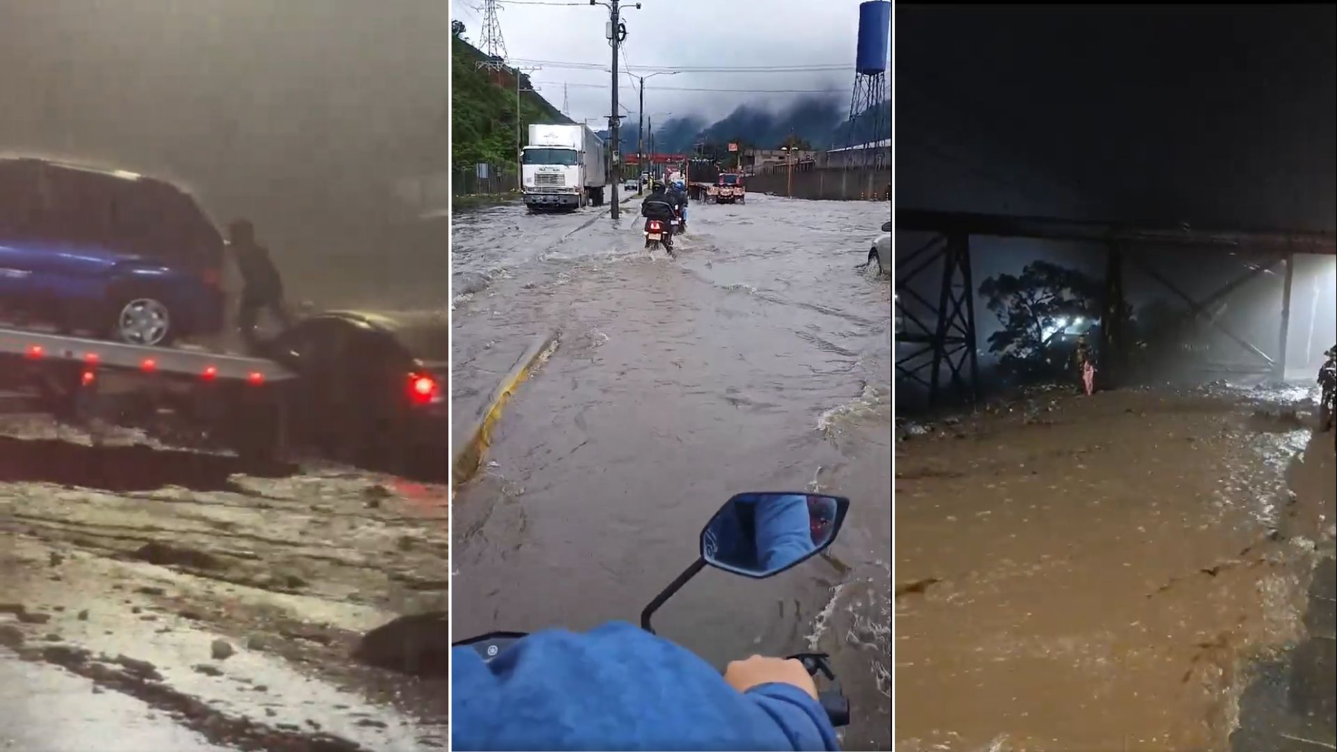 lluvias deslizamientos ruta antigua Palín-Escuintla
