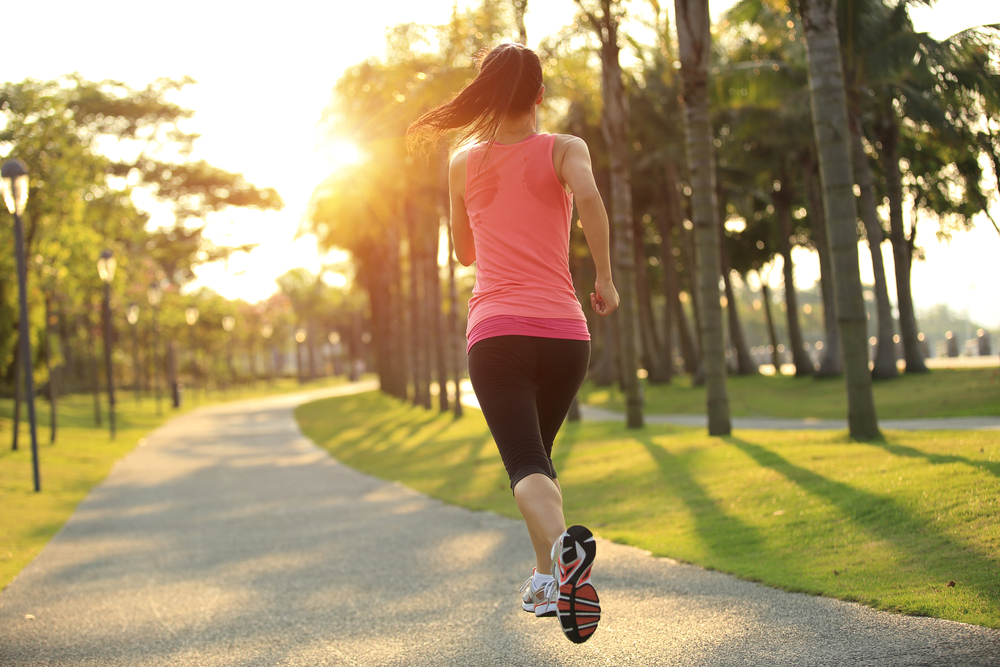 Mujer corriendo