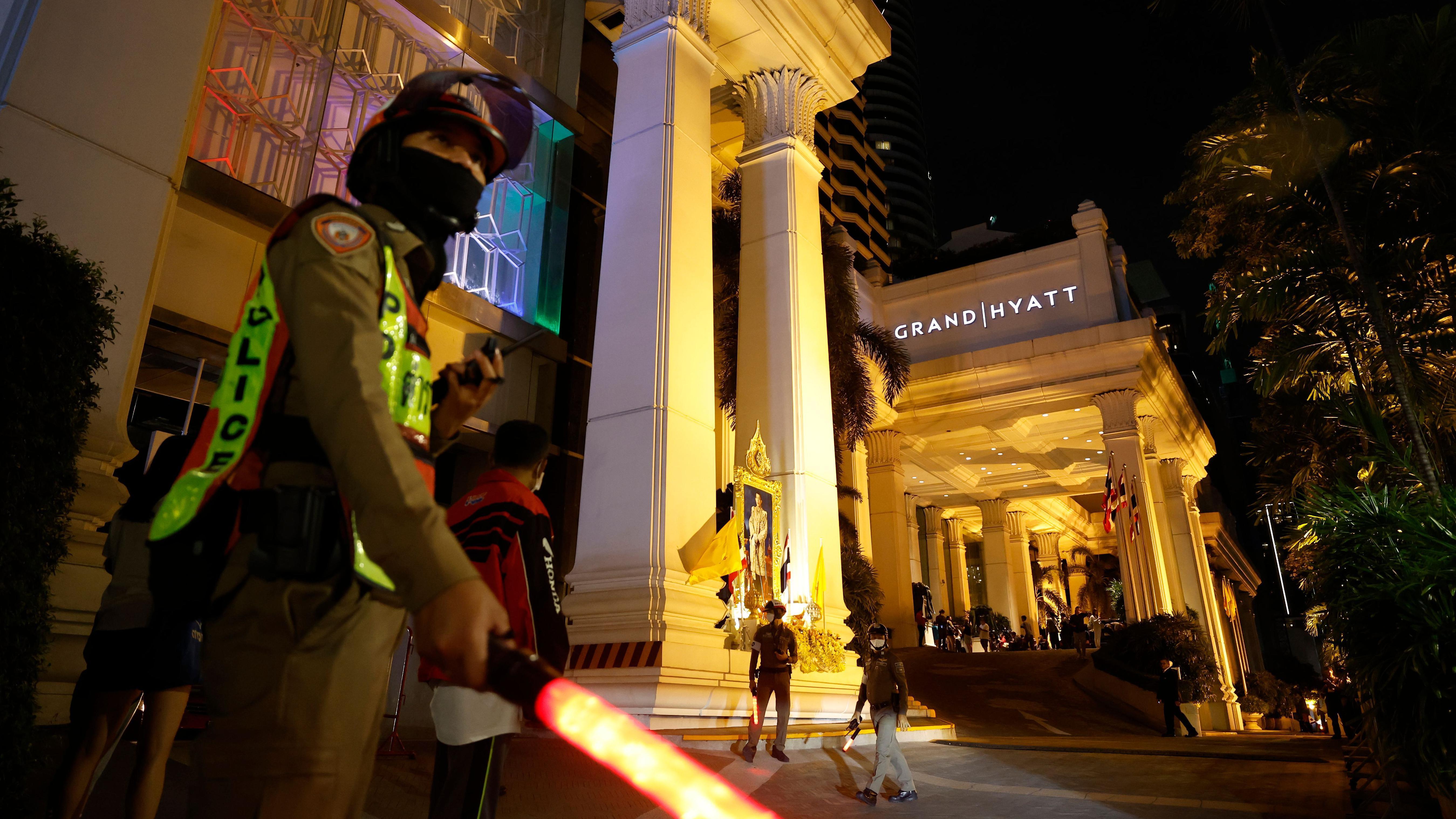 El hotel Grand Hyatt Erawan queda en una zona exclusiva de Bangkok. (Foto: EPA). 