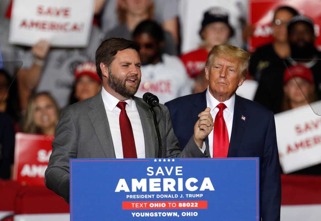 J.D Vance y Donald Trump, binomio presidencial electo de Estados Unidos