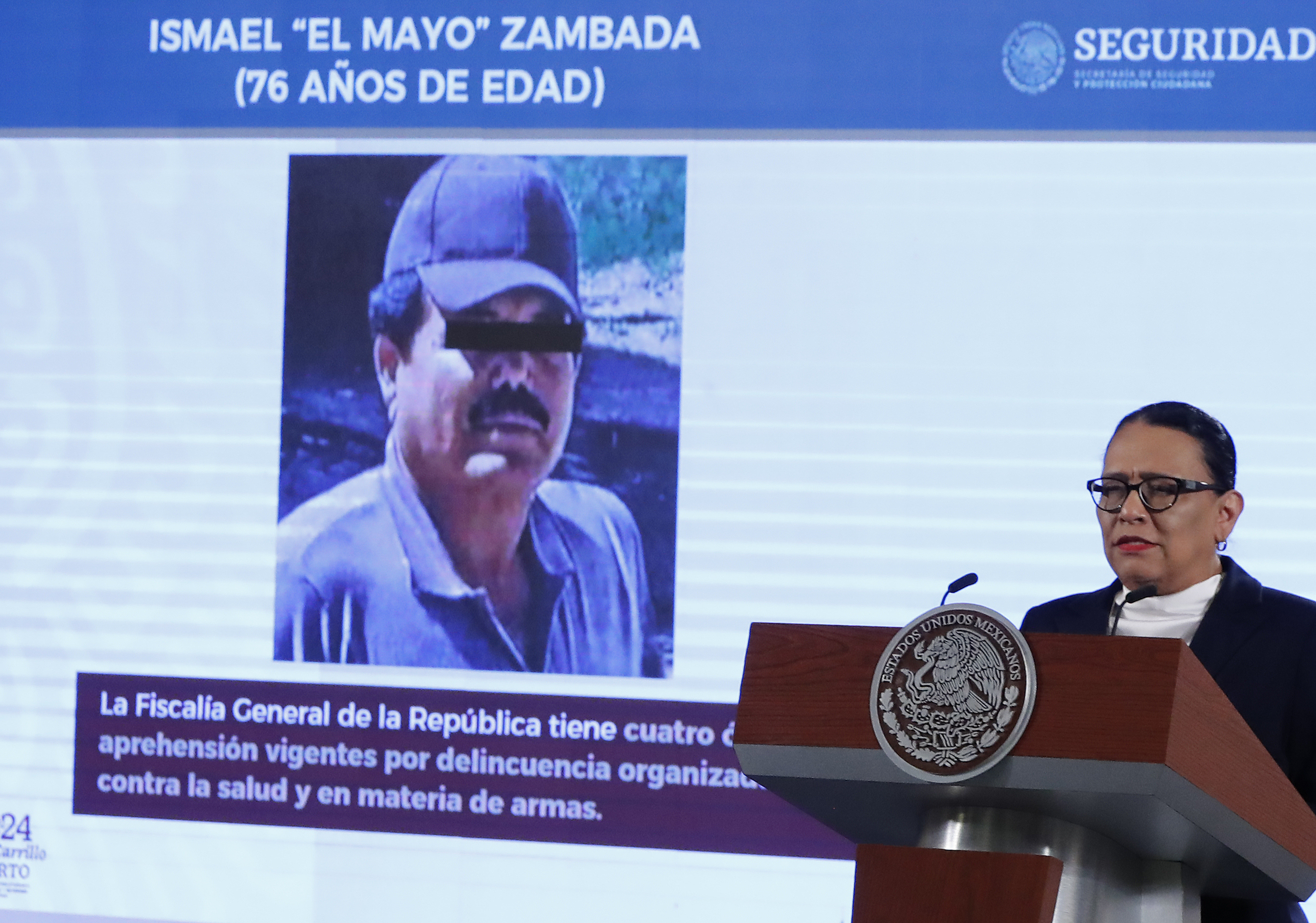 Este viernes, Ismael "El Mayo" Zambada, fundador del cartel de Sinaloa, se declaró inocente por los delitos de narcotráfico y lavado de dinero. (Foto Prensa Libre: EFE/ Mario Guzmán)