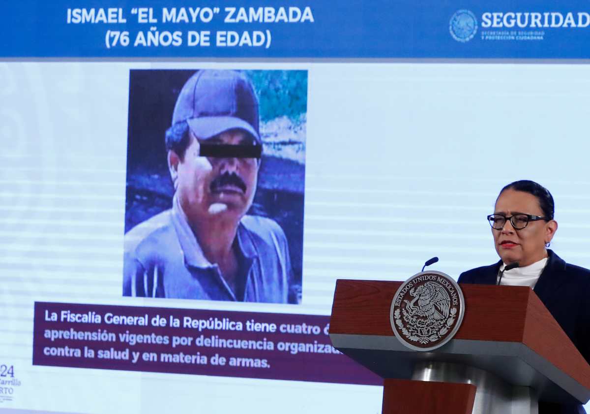 Este viernes, Ismael "El Mayo" Zambada, fundador del cartel de Sinaloa, se declaró inocente por los delitos de narcotráfico y lavado de dinero. (Foto Prensa Libre: EFE/ Mario Guzmán)