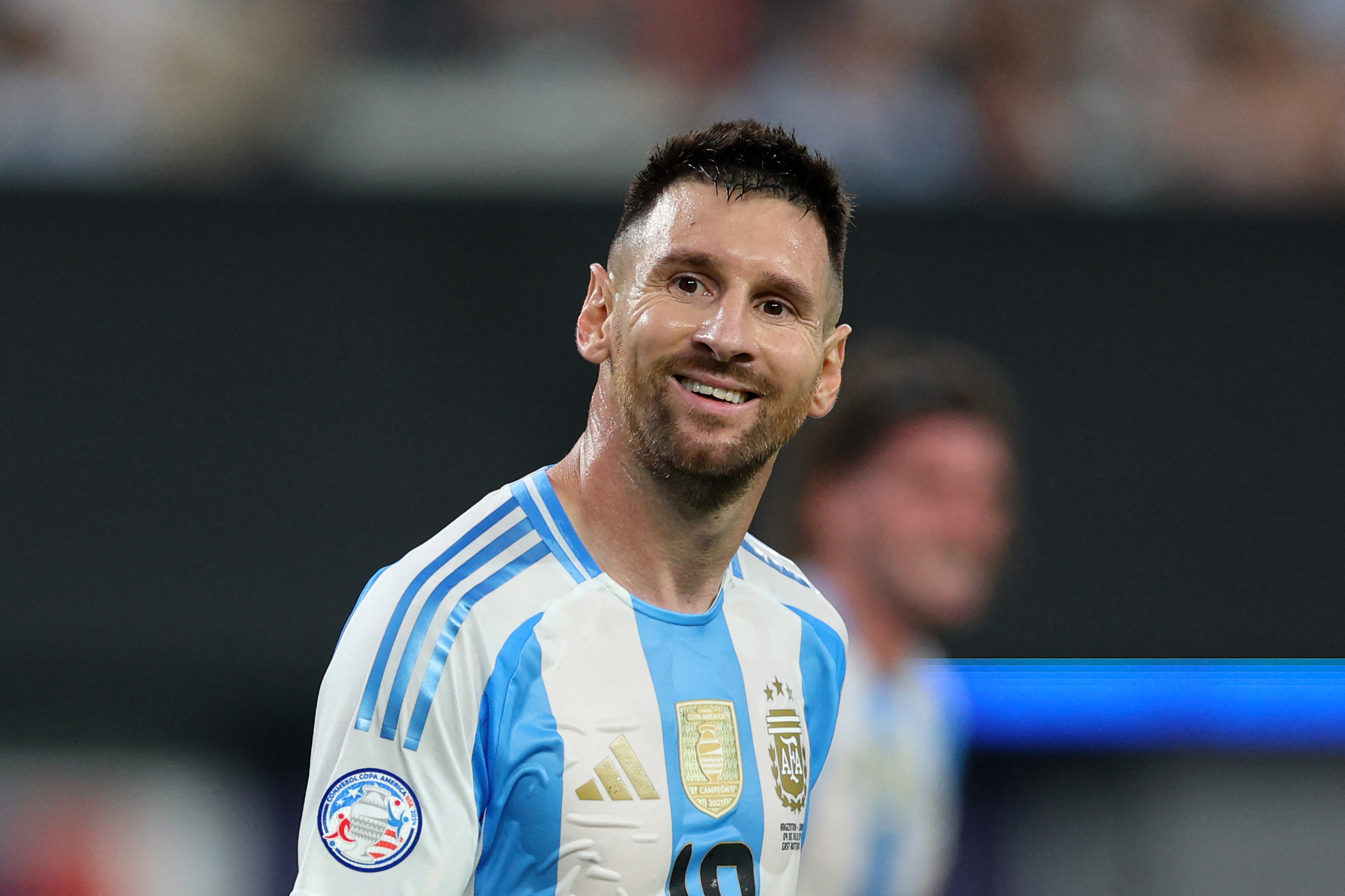 Lionel Messi marcó el segundo gol de la victoria de su país frente a Canadá.