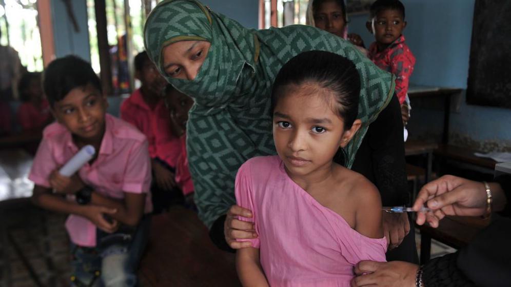 Desde que se inició el Programa Ampliado de Inmunización, aumentó un 40% la probabilidad de que niños menores de 10 años alcancen su siguiente cumpleaños.

Getty Images