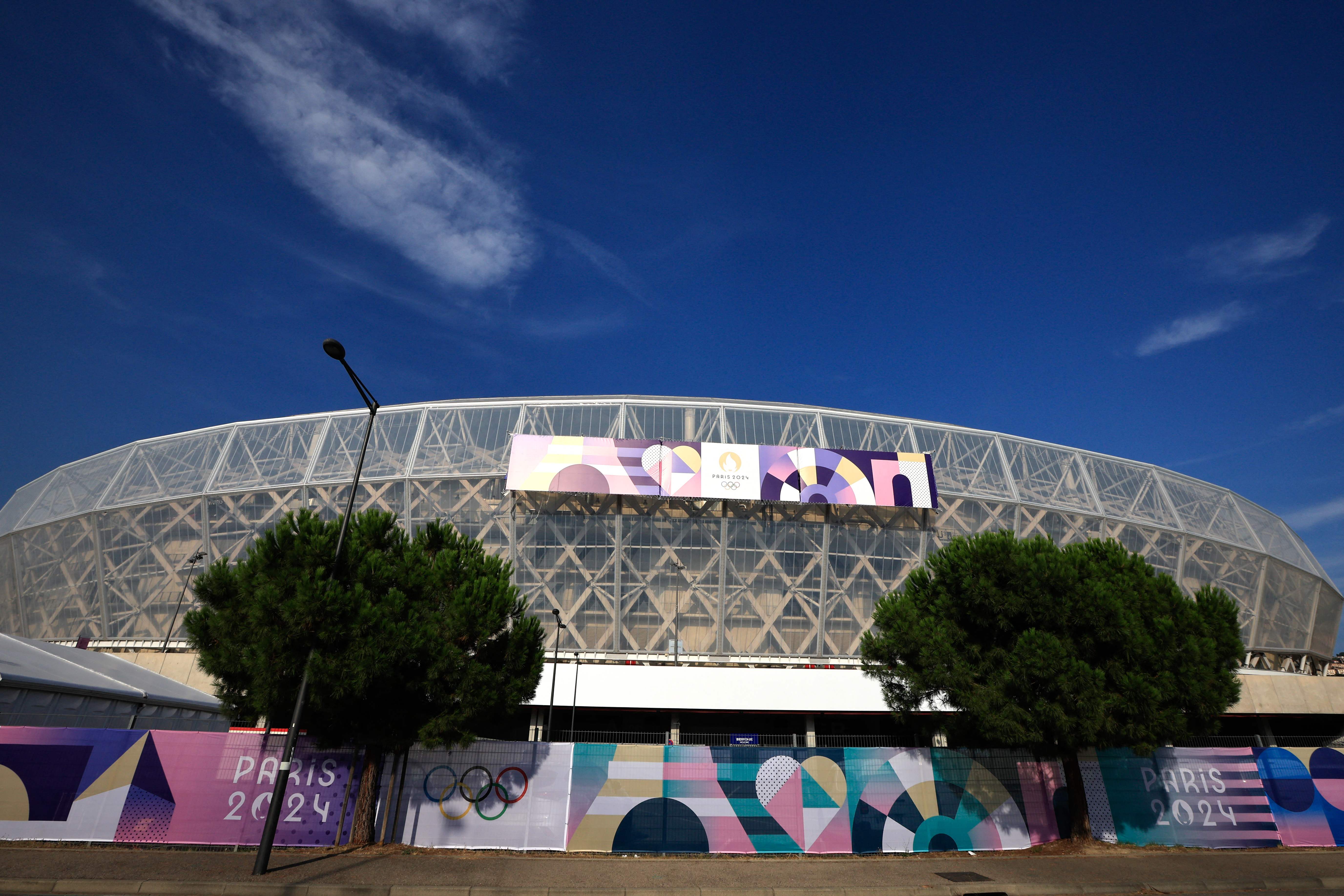 El torneo de futbol olímpico tendrá varias sedes, algunas como el estadio de Niza.