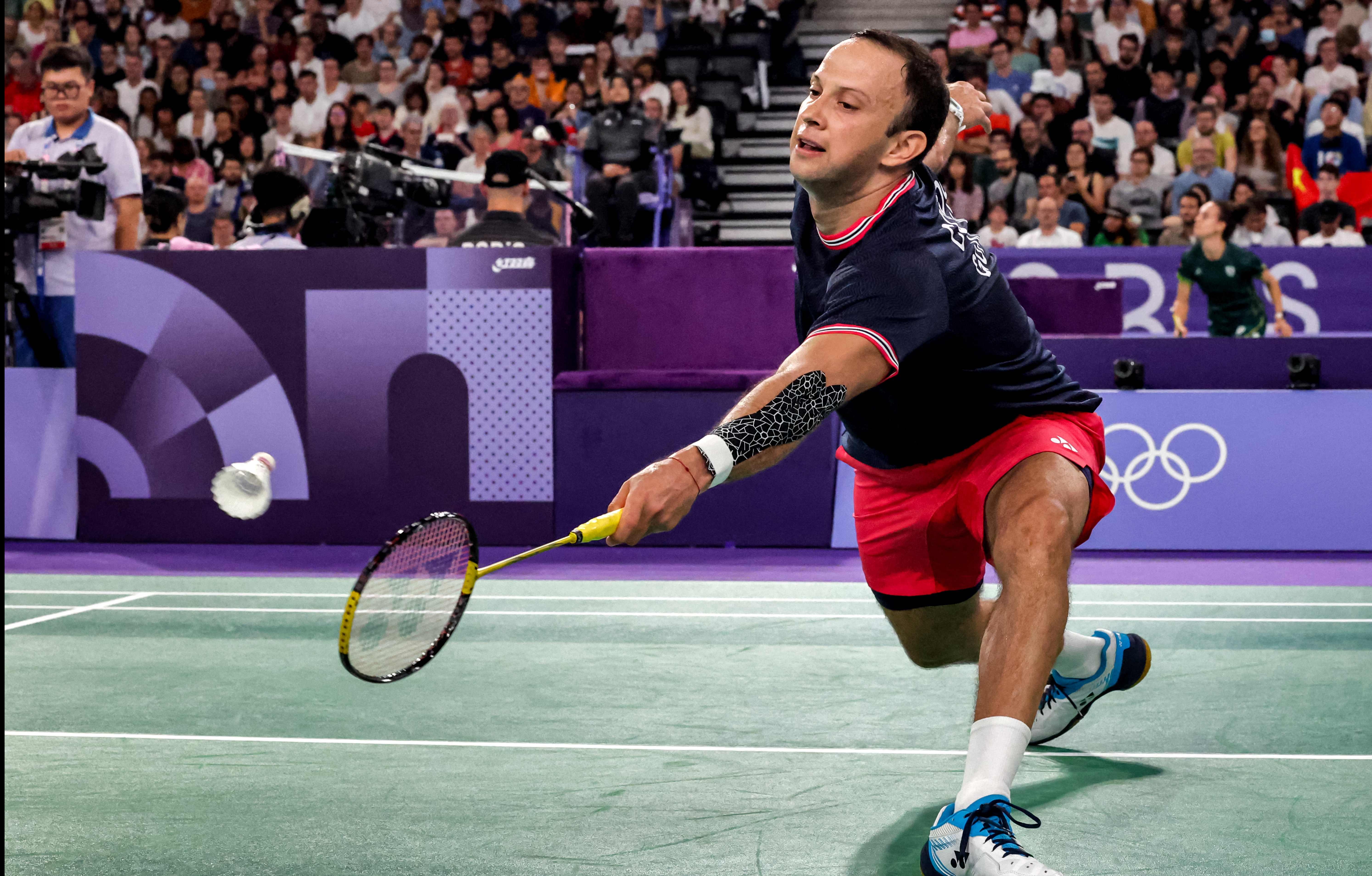 When and at what time does Kevin Cordón play his second match at the Paris 2024 Olympic Games?
 – 2024-07-29 05:10:02