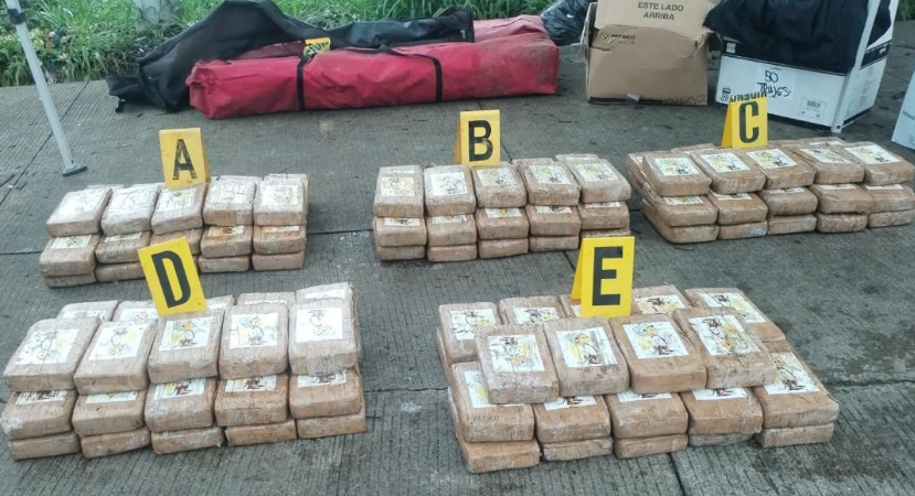 150 kilos de cocaína fueron incautados en Santa Rosa