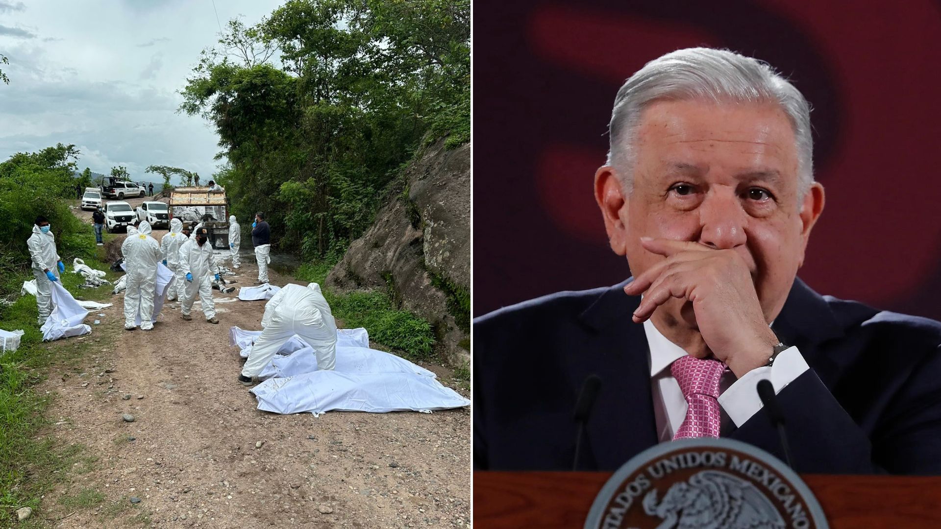 Enfrentamiento entre narcos en Chiapas Mexico