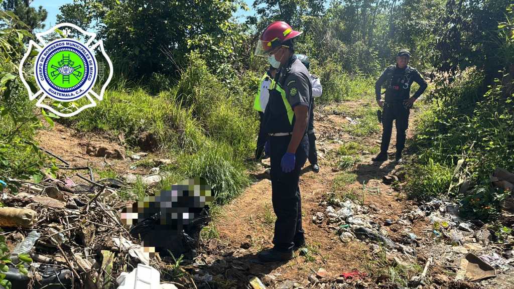 Hallazgo de restos humanos en zona 6 de Mixco