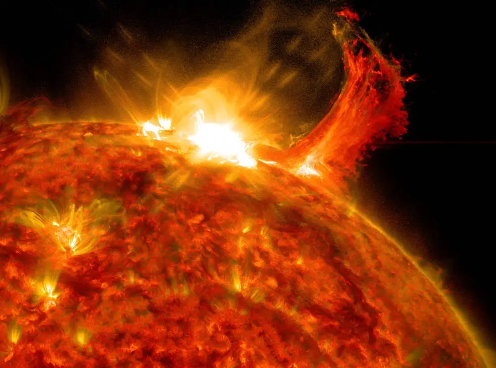 Tormenta solar NASA