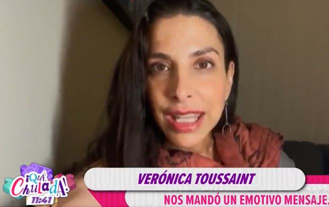 Verónica Toussaint deja video de despedida