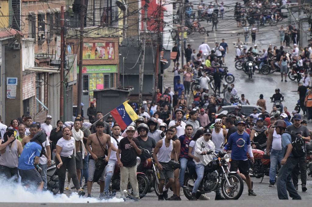 Disturbios en Venezuela tras protestas por la reelección de Nicolás Maduro'