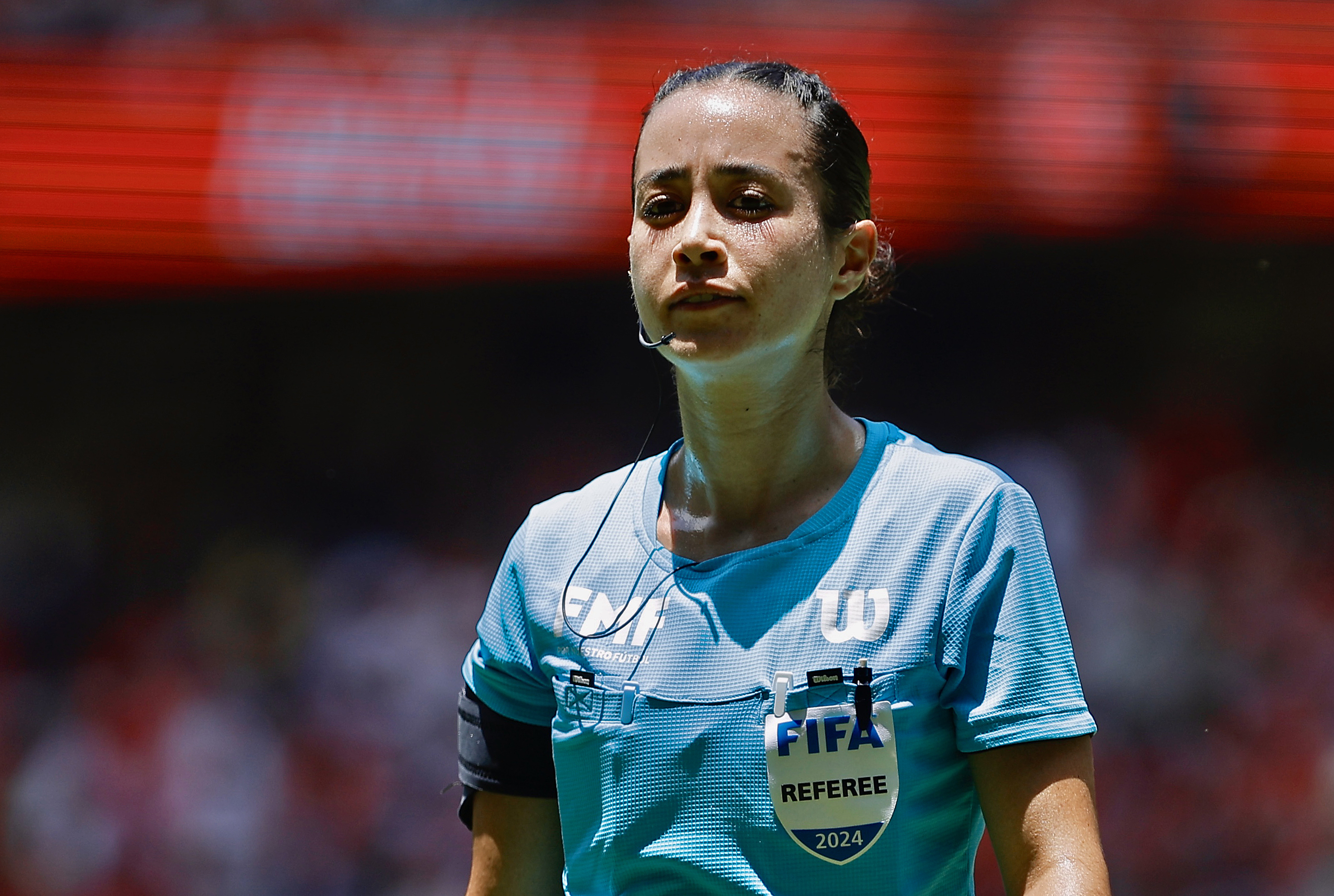 Katia Itzel García, será árbitro central en el partido de la Copa Centroamericana.