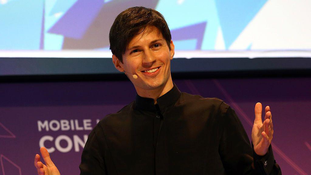 El multimillonario Pavel Durov, cofundador y director ejecutivo de de la aplicación de mensajería instantánea Telegram