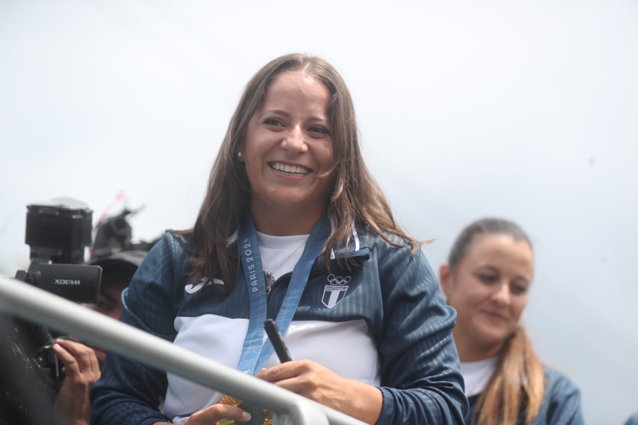 La guatemalteca ganó la primera medalla de oro de Guatemala