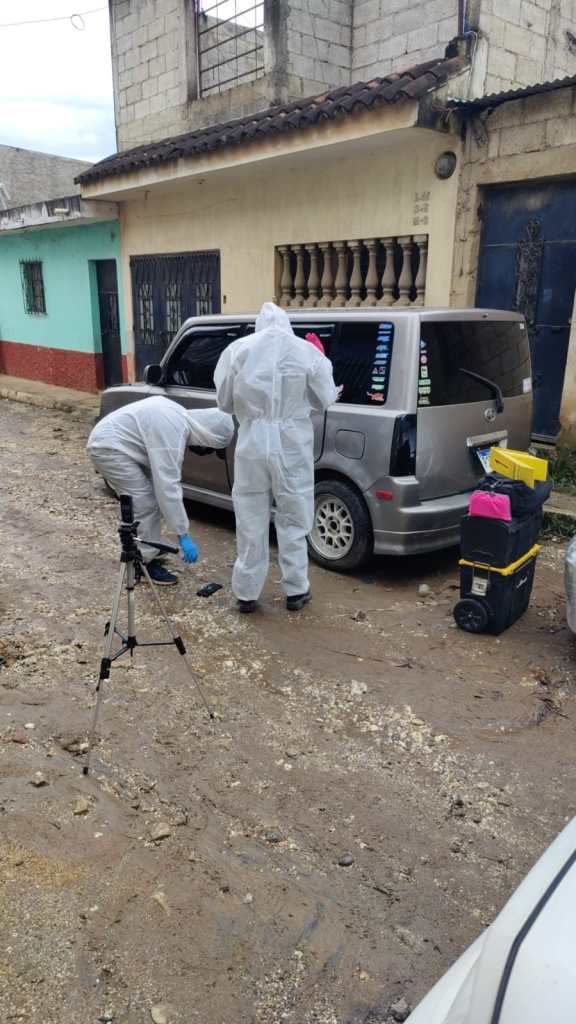 Taxi pirata allanamientos zona 6 de Mixco Claudia Marleny Acju