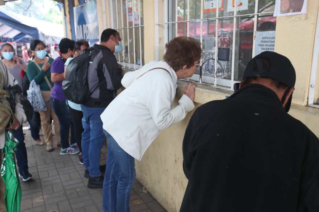 Consulta externa del Hospital Roosevelt