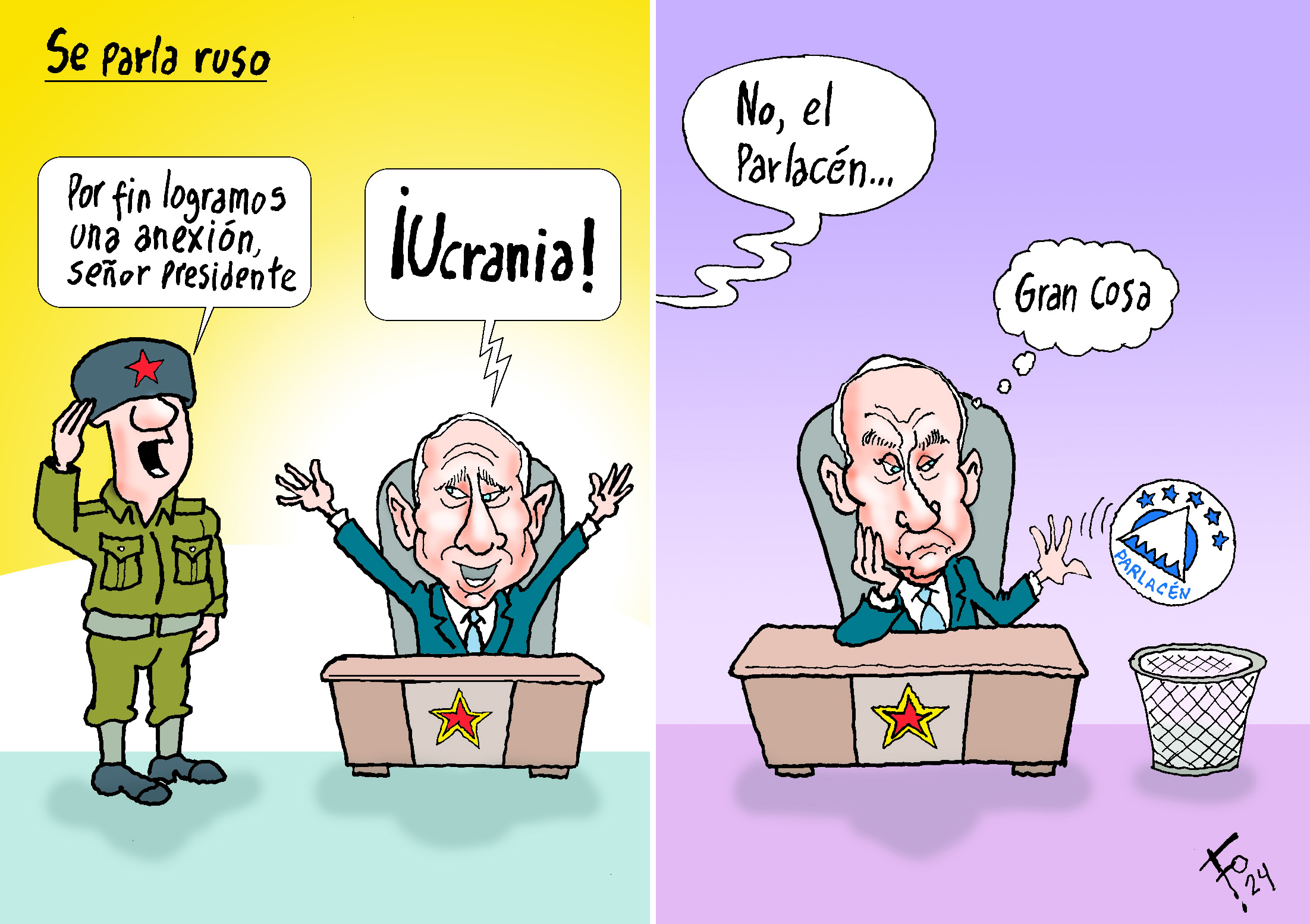 Personaje: Vladimir Putin.