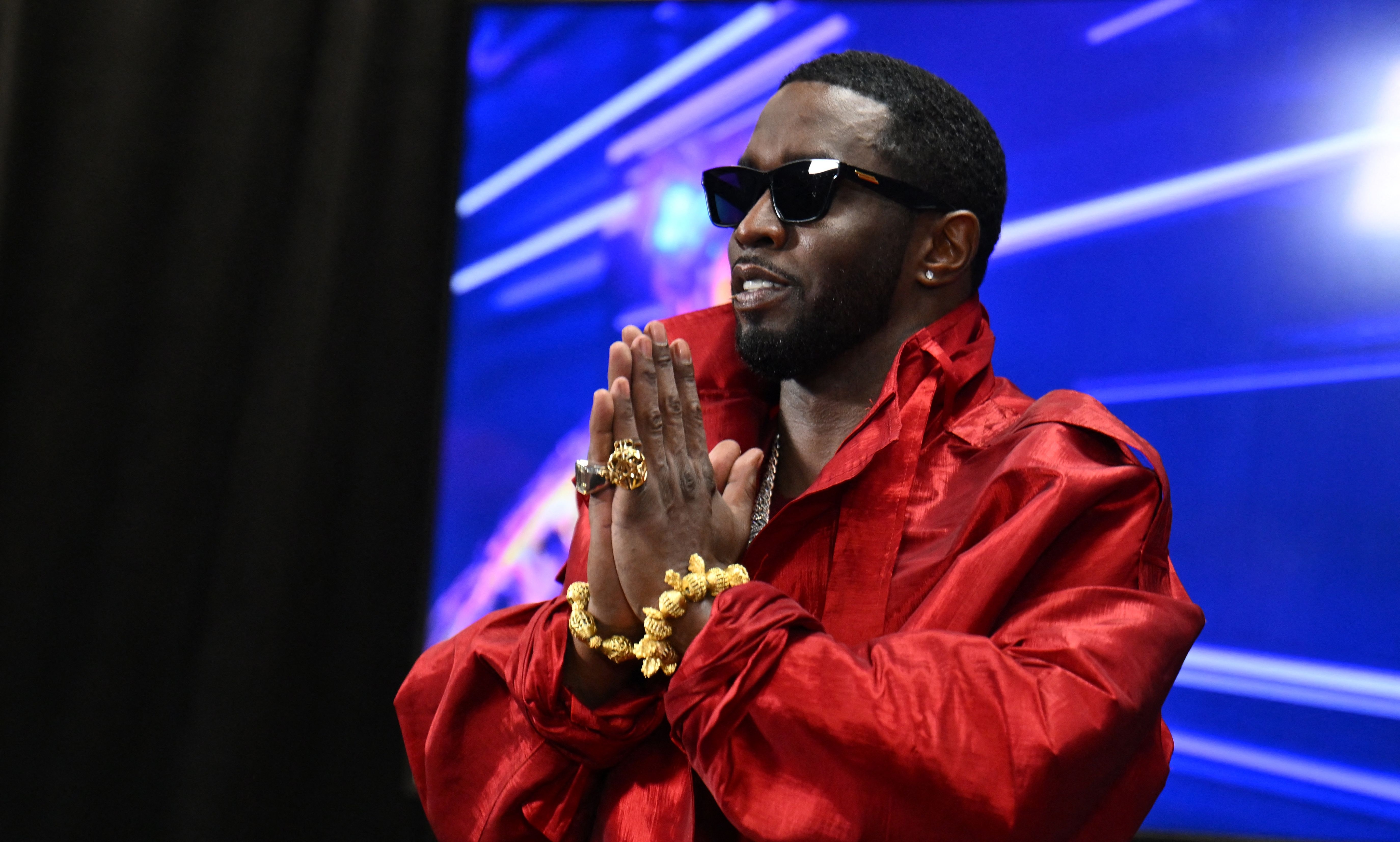 Sean "Diddy" Combs durante la celebración de los MTV Video Music Awards de 2023. (Foto Prensa Libre: AFP)