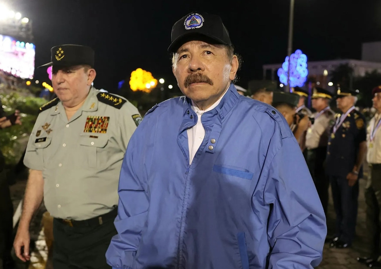 El presidente de Nicaragua, Daniel Ortega, ha privado de su nacionalidad a 451 opositores desde 2023. (Foto Prensa Libre: Presidencia de Nicaragua/AFP)