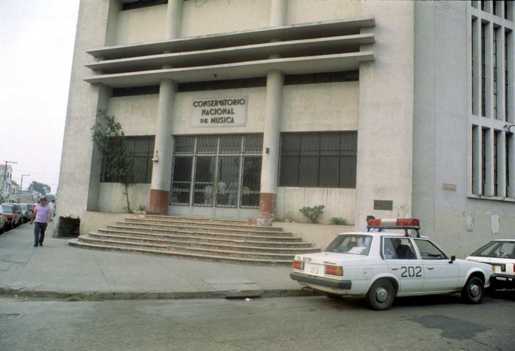 Fachada del Conservatorio Nacional 