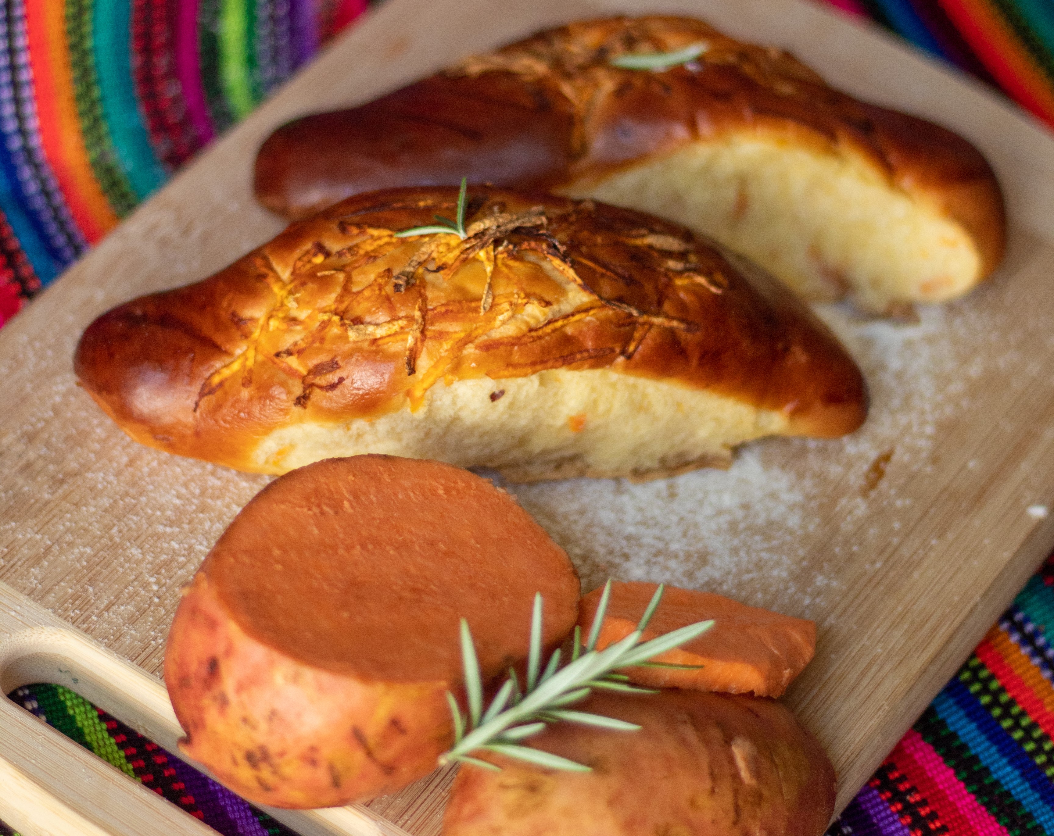 Gastronomía escondida: pan de camote