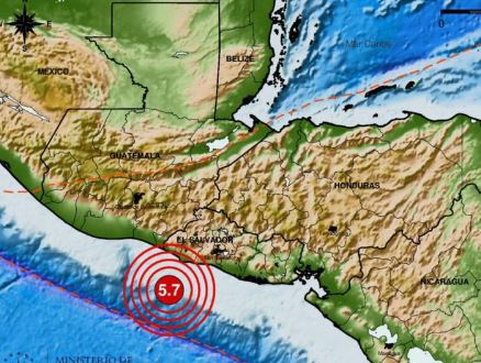 Sismos en El Salvador