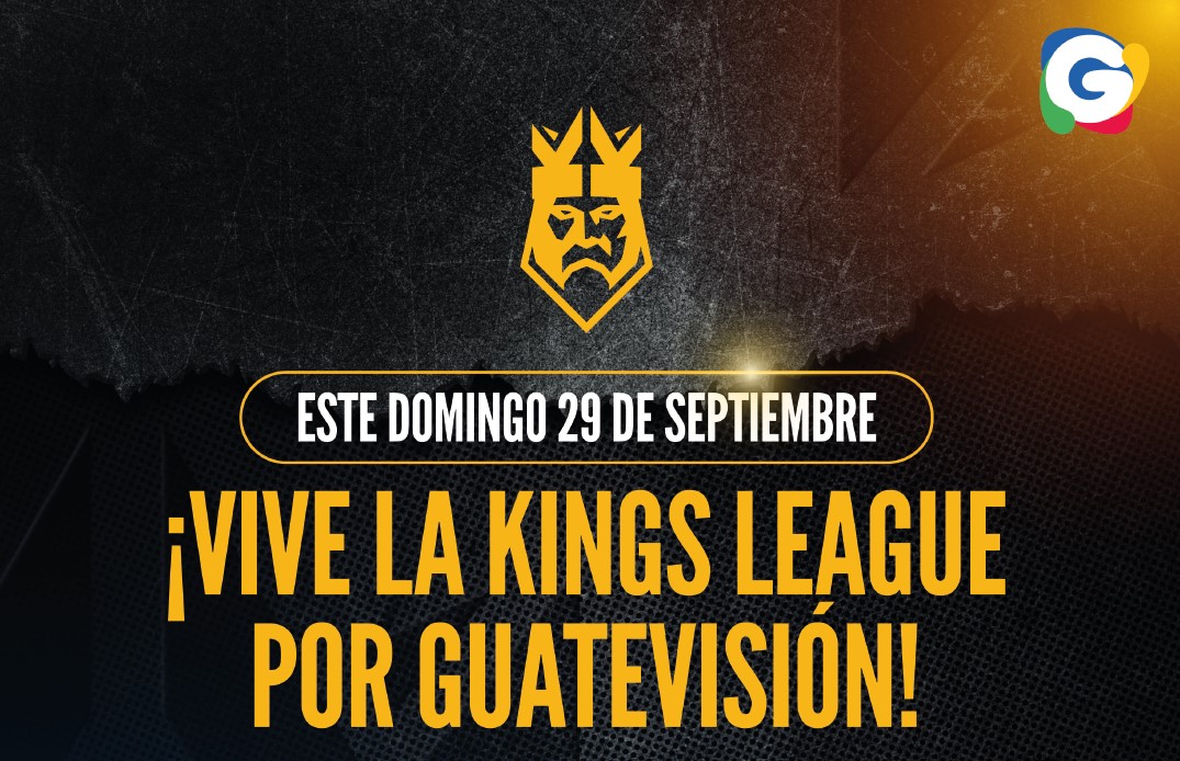 Vive la aventura de la Kings League por Guatevisión. (Foto Prensa Libre).