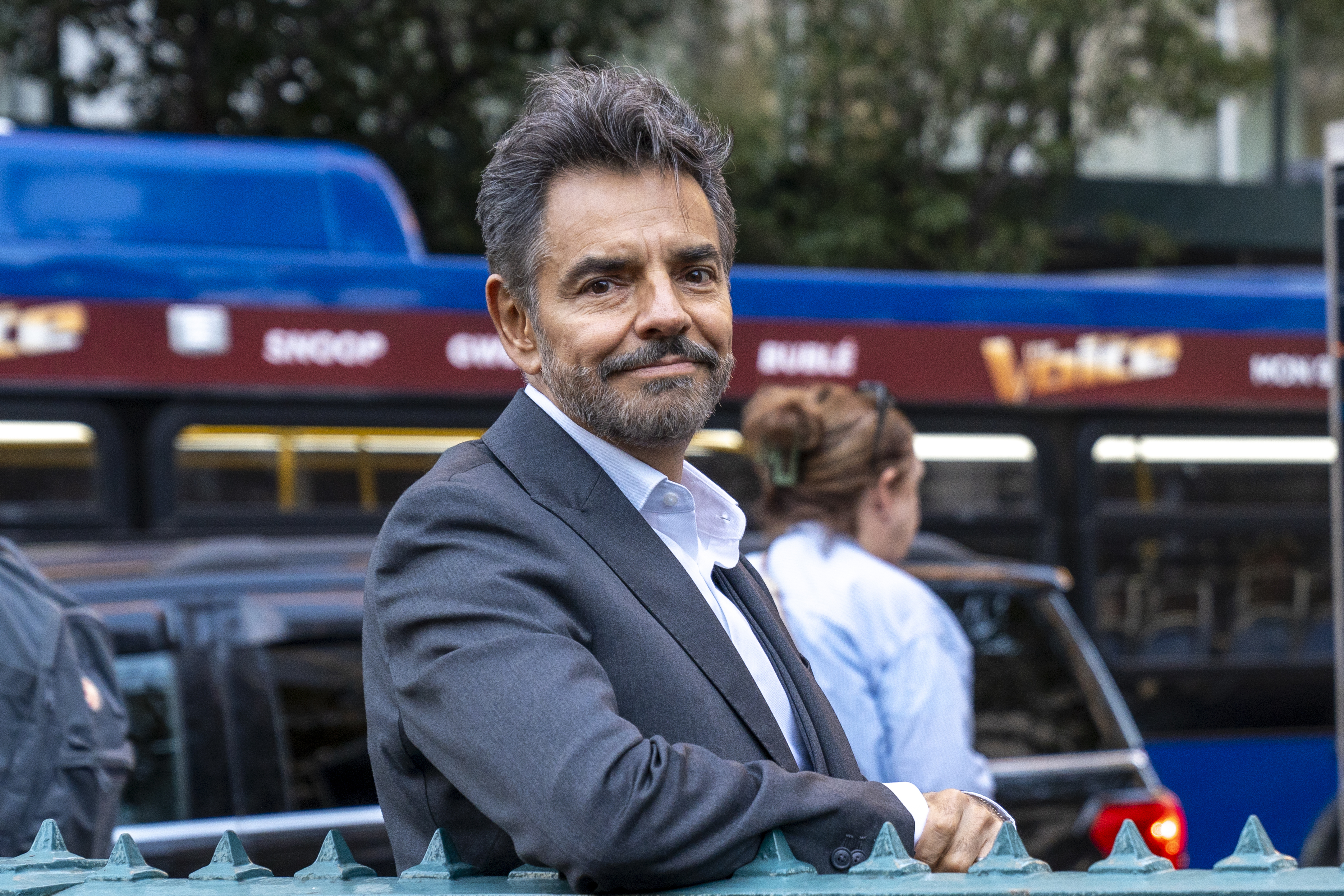 Eugenio Derbez concedió una entrevista en su estadía en Nueva York