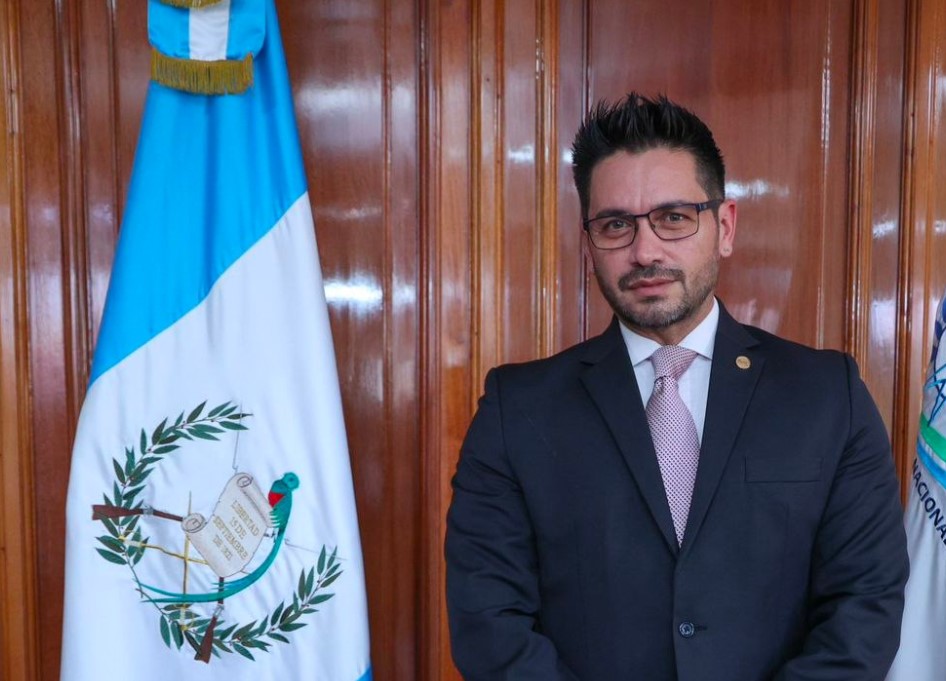 Adrián Zapata Alamilla, renunció al cargo de viceministro de comunicaciones el 17 de octubre de 2024. (Foto Prensa Libre: Ministerio de Economía)