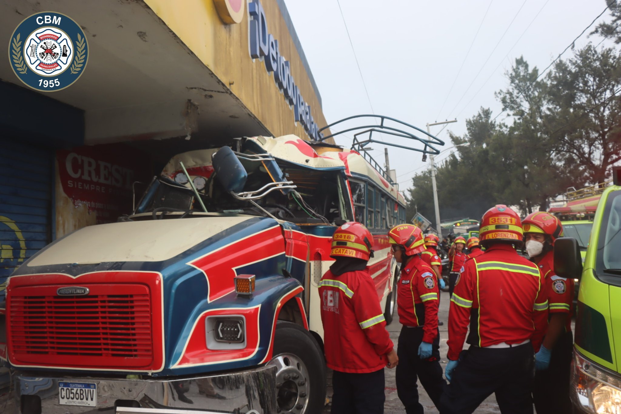 Ataque armado a bus en la Calzada San Juan